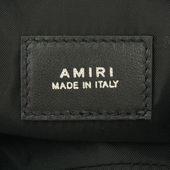 Amiri Wes Lang Beige & Black Checkered Reaper Dopp Kit - Picture 5 of 5